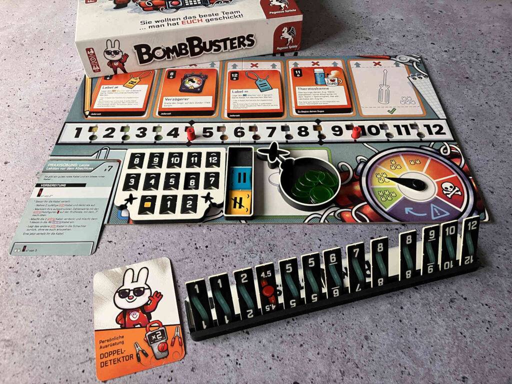 Spielmaterial im Überblick