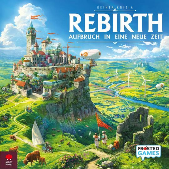 Cover zum Kennerspiel des Jahres 2026 - Rebirth