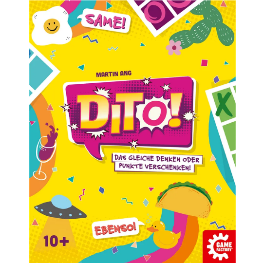 Cover vom Spiel des Jahres 2026 - Dito